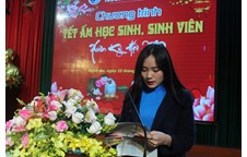 Bài phát biểu cảm ơn của sinh viên Ngân Thị Hồng Quyên tại chương trình 