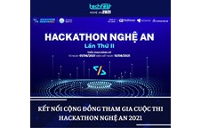 Trường Đại học Vinh giành giải cao tại Cuộc thi “Hackathon Nghệ An năm 2021”