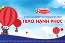  Danh sách sinh viên Trường Đại học Vinh được nhận học bổng Acecook Happy Scholarship 2022.
